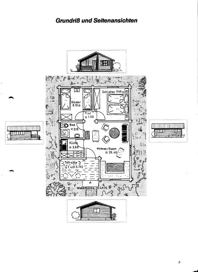Ferienhaus Chalet Blockhaus Bayern Stamsried 外观 照片